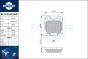 brake pads RT 1PD15109HP
