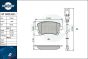 brake pads RT 1PD19111