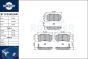 brake pads RT 1PD19529HP