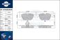 brake pads RT 1PD20299HP