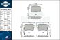 brake pads RT 1PD21450