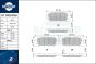 brake pads RT 1PD33750