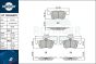 brake pads RT 1PD36070