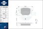 brake pads RT 1PD36460