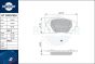 brake pads RT 1PD37310