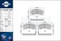 brake pads RT 2PD08719HP