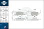 brake pads RT 2PD13150