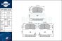 brake pads RT 2PD14140