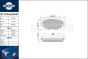 brake pads RT 2PD15339HP
