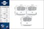 brake pads RT 2PD18199HP