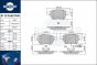 brake pads RT 2PD18379HP