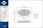 brake pads RT 2PD18670