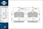 brake pads RT 2PD18904