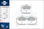 brake pads RT 2PD20489HP