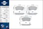 brake pads RT 2PD20939HP