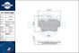 brake pads RT 2PD22360