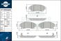 brake pads RT 2PD26640