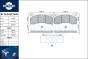 brake pads RT 2PD33779HP