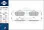 brake pads RT 2PD37040