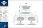 brake pads RT 2PD37390