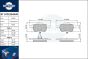brake pads RT 1PD15049HP