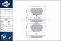 brake pads RT 1PD15079HP