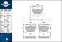 brake pads RT 1PD15130