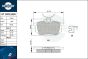 brake pads RT 1PD15930