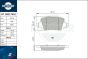 brake pads RT 1PD17410