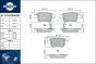 brake pads RT 1PD17859HP
