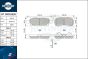 brake pads RT 1PD18520