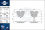 brake pads RT 1PD19279HP