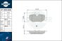 brake pads RT 1PD19390