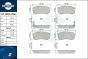 brake pads RT 1PD19760