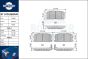 brake pads RT 1PD19889HP