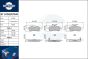 brake pads RT 1PD20079HP