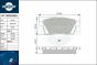 brake pads RT 1PD20520
