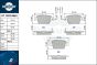 brake pads RT 1PD24862