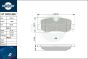 brake pads RT 1PD31390