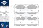 brake pads RT 1PD32549HP
