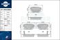 brake pads RT 1PD32900