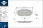 brake pads RT 1PD33670