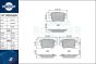 brake pads RT 1PD35530