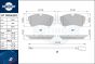 brake pads RT 1PD36192