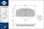 brake pads RT 2PD04600