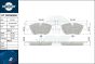 brake pads RT 2PD08390