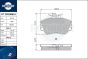 brake pads RT 2PD08810