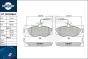 brake pads RT 2PD09864