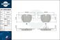 brake pads RT 2PD10030