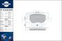 brake pads RT 2PD16539HP